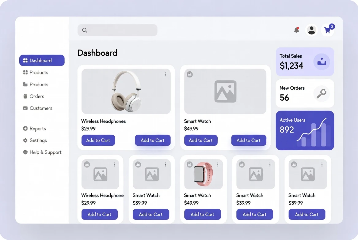 E-commerce Platform for Retailer
